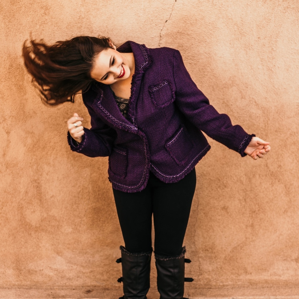 Vibrant Purple Coat